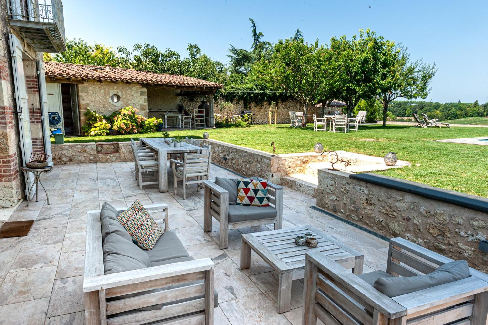 B&B La Mirande De Saint-Clar Экстерьер фото