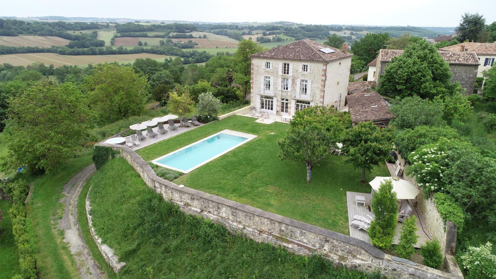 B&B La Mirande De Saint-Clar Экстерьер фото