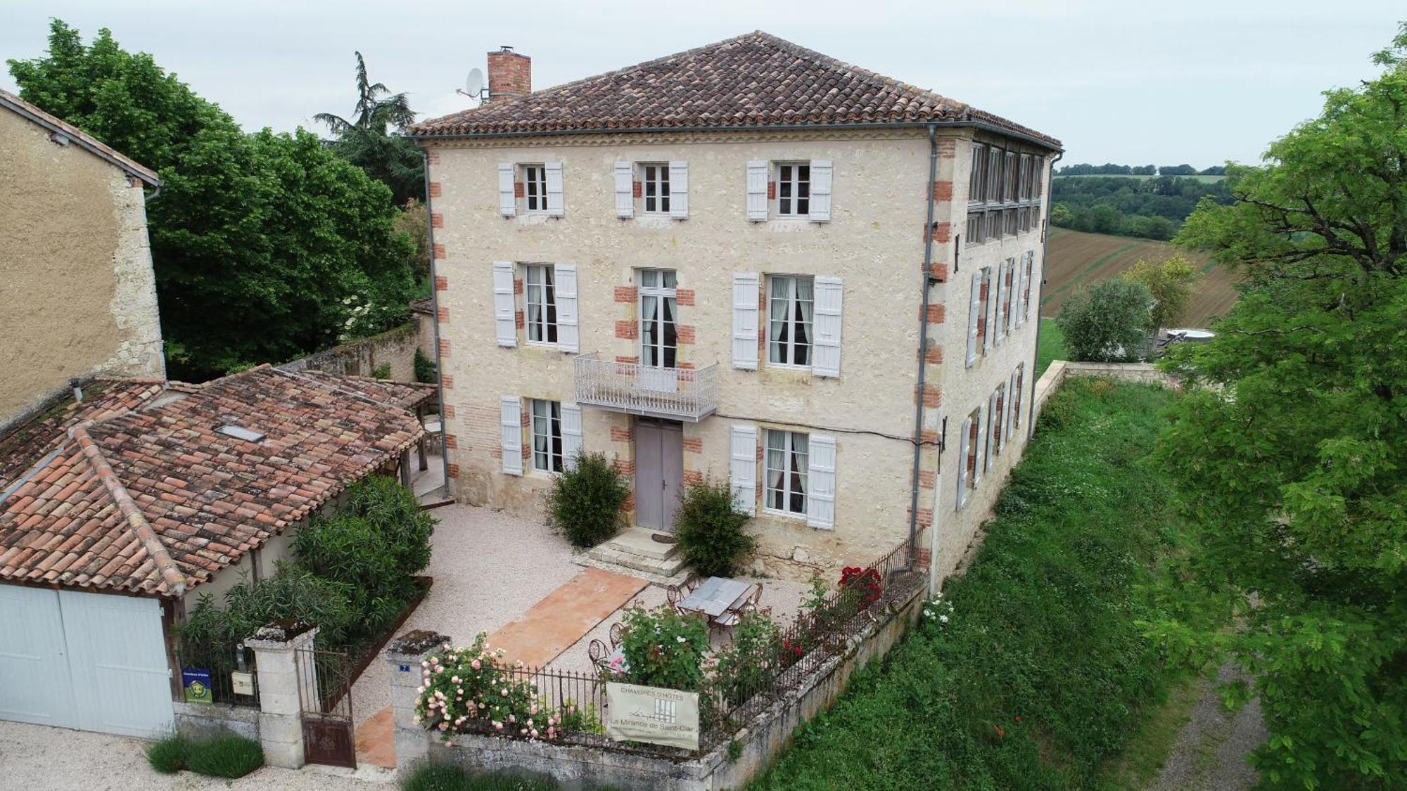 B&B La Mirande De Saint-Clar Экстерьер фото