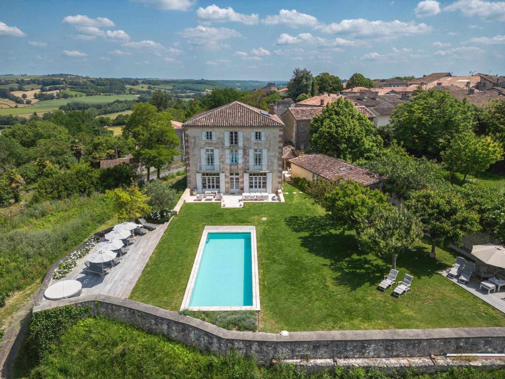 B&B La Mirande De Saint-Clar Экстерьер фото